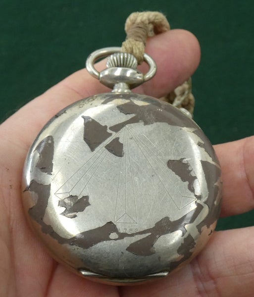 BROAD ARROW Marked ROYAL NAVY WW1 era STOPWATCH Swiss-Made LEMANIA Movement ? Carousel 2