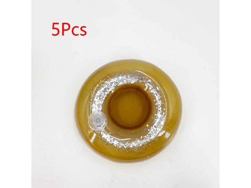 Mini Floating Random Transparent Donut Cup Holder For Pool Beach Party Carousel 1
