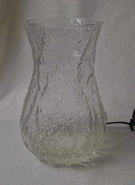 +++ VINTAGE "ITALIAN SELEZIONE IVV?" ART GLASS TEXTURED MODERNIST VASE +++ Carousel 1