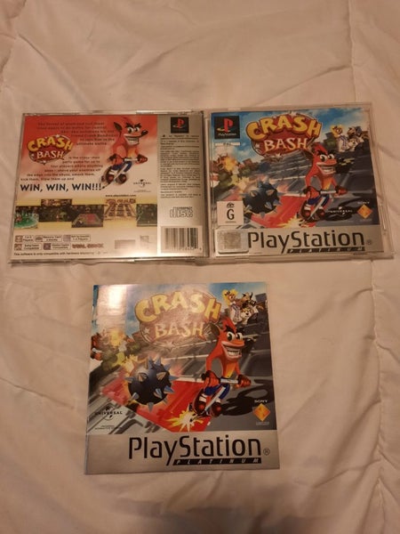 Crash bash case & booklet (No disc) Carousel 1