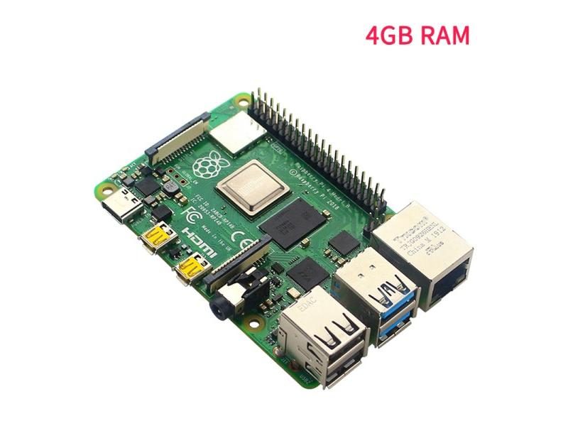 Original Raspberry Pi 4 Model B Board 2G 4G 8G RAM 2.4G 5G WiFi Bluetooth 5.0 4 Carousel 1