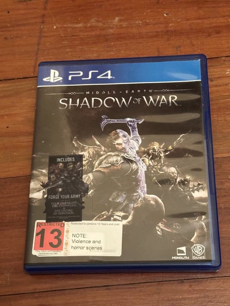 PS4 - Shadow of War Carousel 1