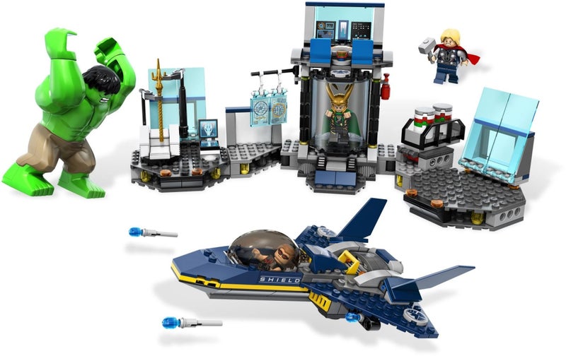 6868 Hulk's Helicarrier Breakout - Marvel Carousel 1