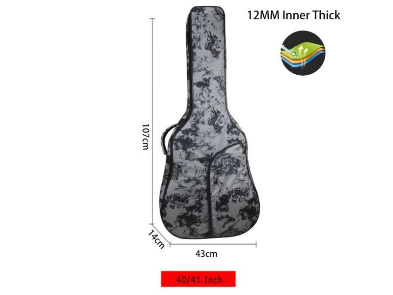 Guitar Bag 36/41 Inch High Quality 900D Waterproof Oxford Fabric Classical Carousel 1