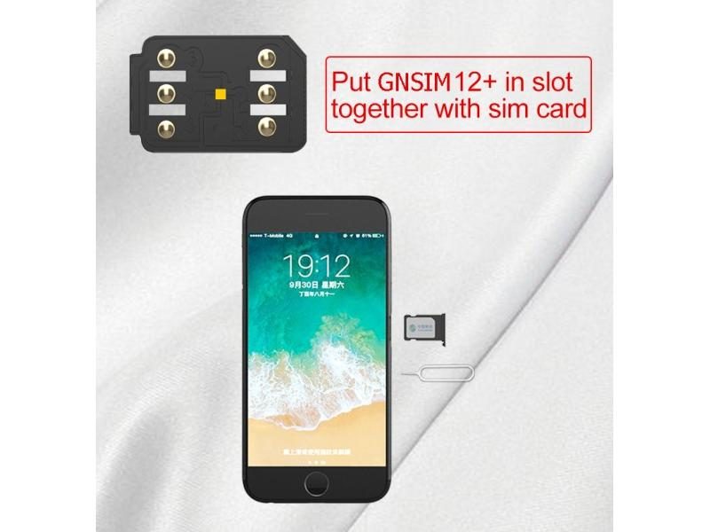 GN SIM Card Large Capacity Universal Adapter Chip Automatic Pop Up Menu ICCID Carousel 2