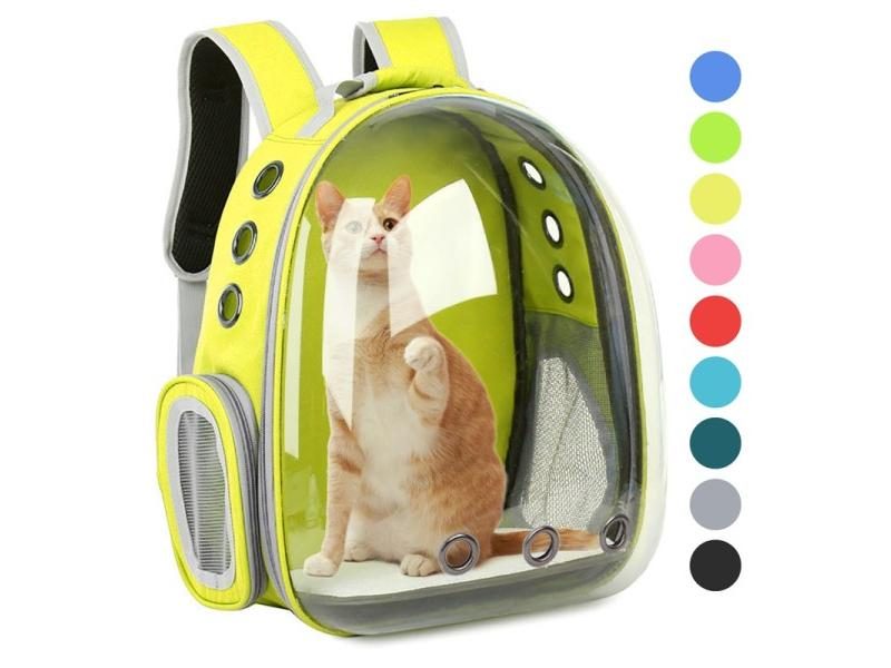 Outdoor Pet Shoulder Bag Carrier For Small Dogs Cats Breathable Portable Carousel 1