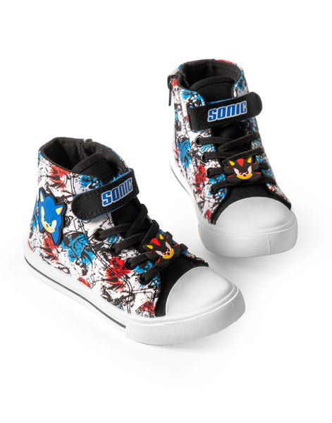 Sonic the Hedgehog Multicoloured Laced Trainers (Boys) Carousel 1