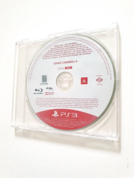 Gran Turismo 6 Promo Disc / Playstation 3 / PS3 VGC 'Uncommon' Carousel 1