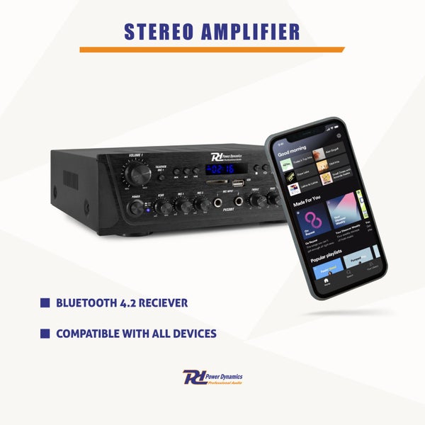 Amplifier System - BT/ MP3/ FM 200W Carousel 15
