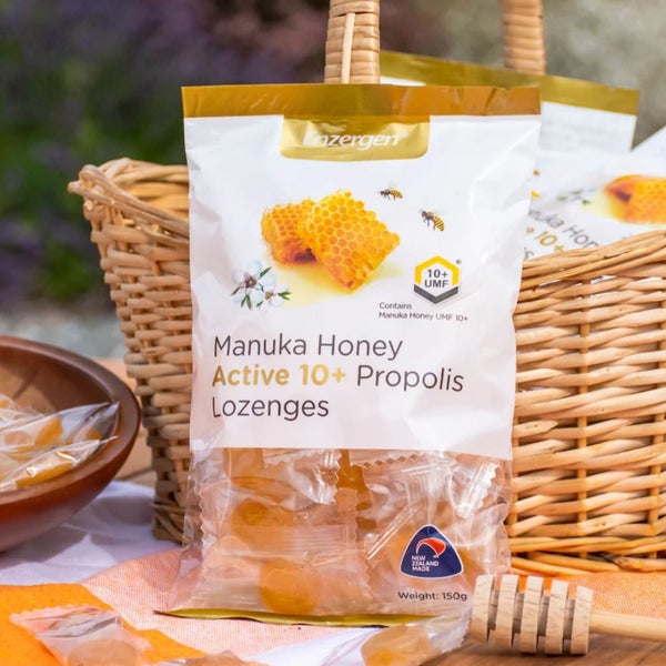 Manuka Honey UMF 10+ Propolis Lozenges Carousel 1