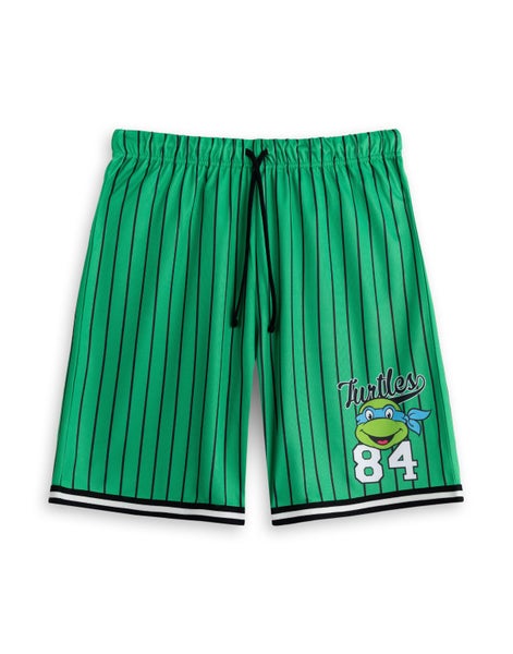 Teenage Mutant Ninja Turtles Green 2 Piece Basketball Set (Mens) Carousel 4