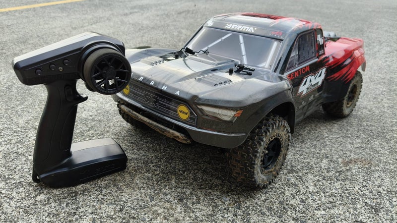 $1 RESERVED ARRMA Senton 3S Brushless with x2 Lipo Batteries Carousel 1