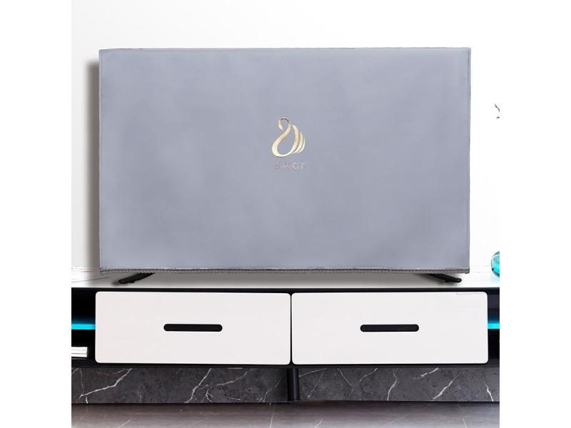 High-end Luxury Technology Cloth TV Dust Cover 55 Inch 65 Inch LCD TV Cover Carousel 1