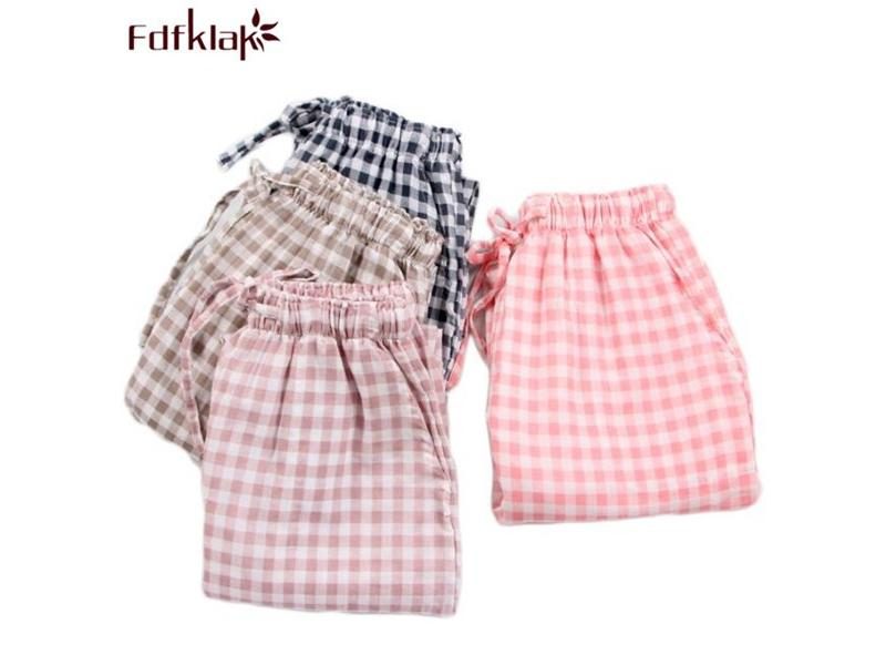 Spring Women's Sleep Pajama Pants Polka Dot Lounge Pant Cotton Carousel 2