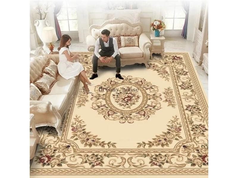 Area Rug Home Carpet Bedroom Carpet Living Room Carpet Luxury Washable Carousel 1