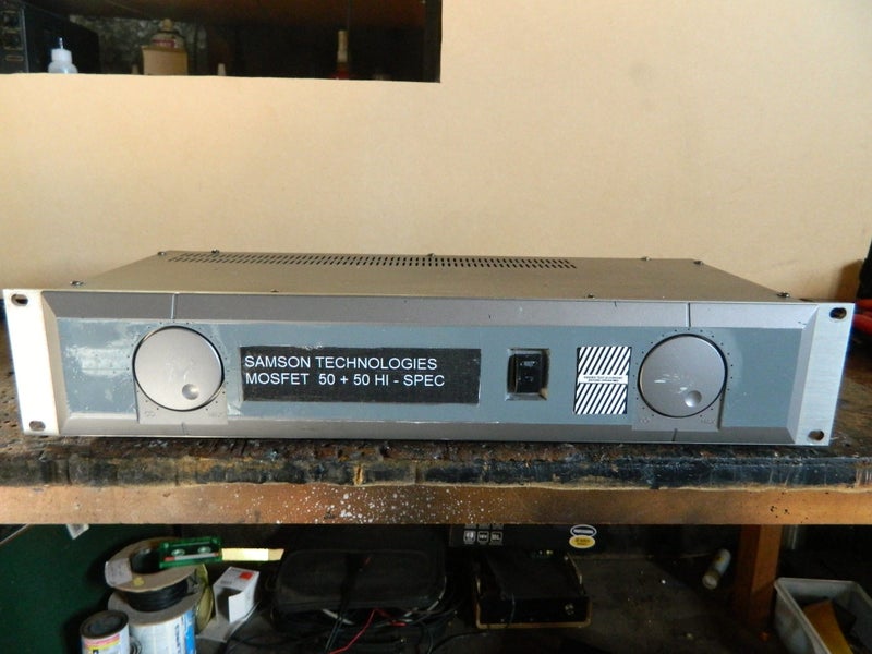 Samson Studio Amplifier- Mosfet Power Amp Carousel 1