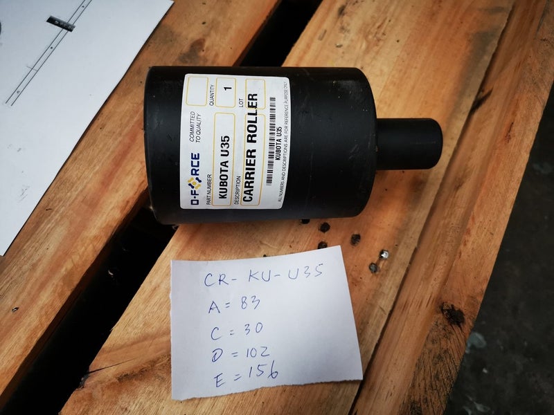 Carrier roller for Kubota digger KH61/U20/U35 IHI 30NX Carousel 5