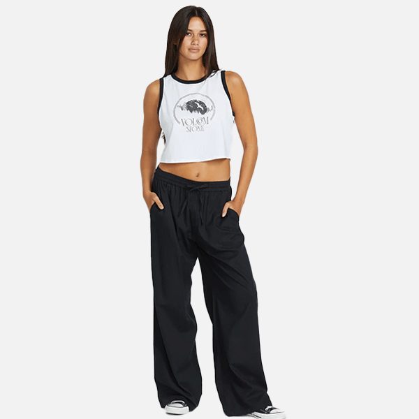 Volcom Dropping In Pant - Black Carousel 1