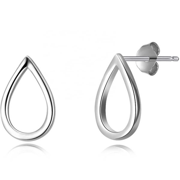 925 Sterling Silver Water Drop Earrings "Waiora" Carousel 1