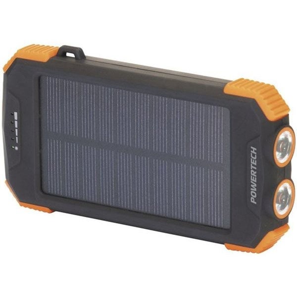 MB3828 - 10,000mAh Water Resistant Power Bank with Wireless QI + Solar Rechar... Carousel 1