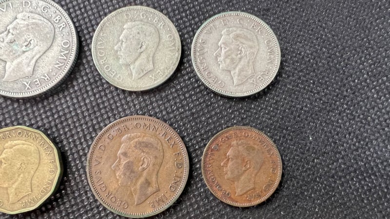 1941 Great Britain Date Set of Coins Half Crown to Farthing - Lot E183 Carousel 6