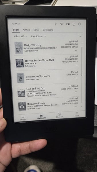 Kobo Aura H2O eBook reader Excellent working order $1 reserve Carousel 7