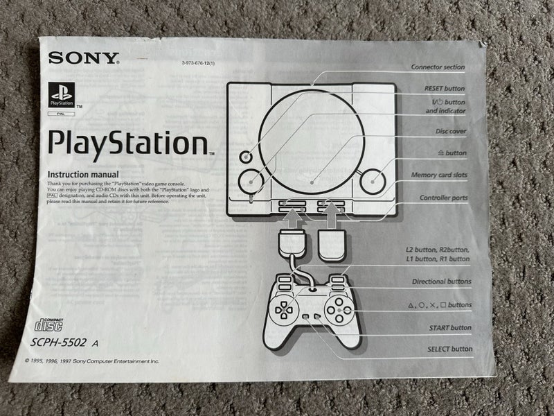 PLAYSTATION 1 WITH GAMES Carousel 5
