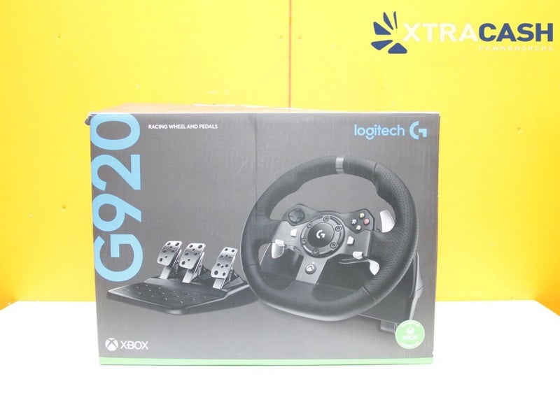 Logitech G920 Gaming Wheel, Gear Stick and Pedal Set in Box628638513881631112