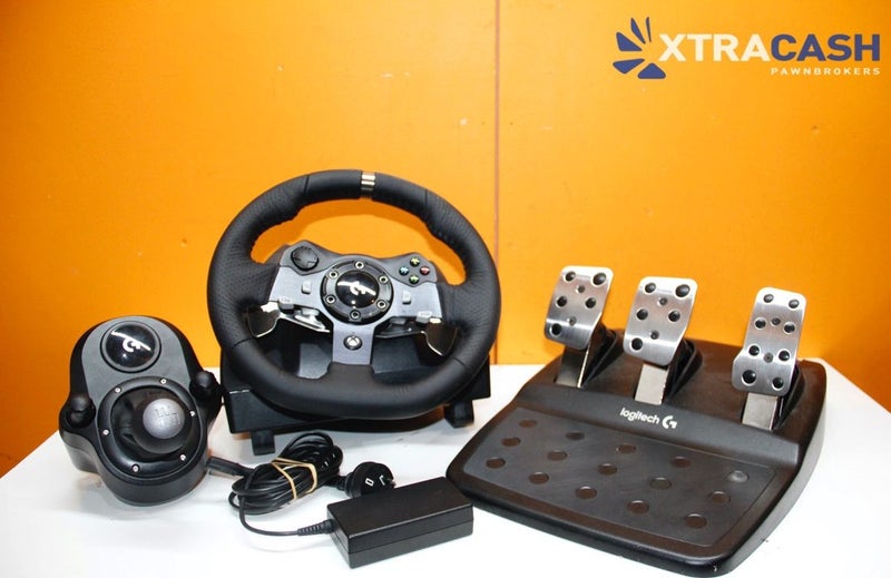 Logitech G920 Gaming Wheel, Gear Stick and Pedal Set in Box62863851388163111
