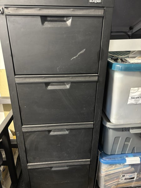4 Drawer Metal Filing Cabinet Carousel 1