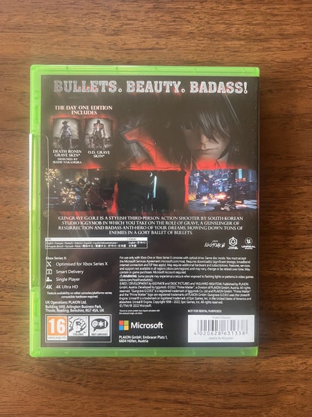 Gun Grave G.O.R.E. (Day One Edition) - Xbox Series X *Brand New and Sealed* Carousel 2