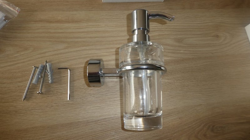 German made liquid /soap dispensor Emco Rondo 2 New in box Carousel 1