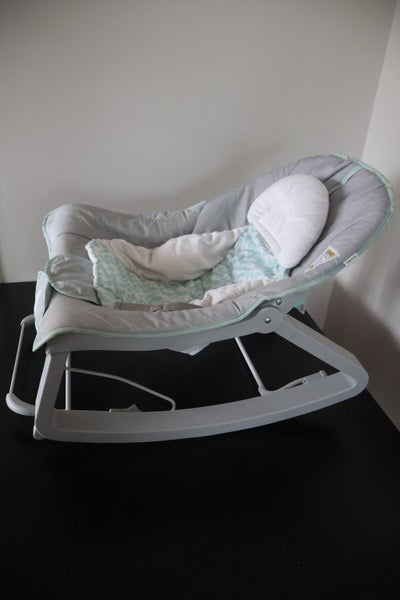 Ingenuity Keep Cozy 3-in-1 Grow with Me Bounce & Rock Seat Carousel 2