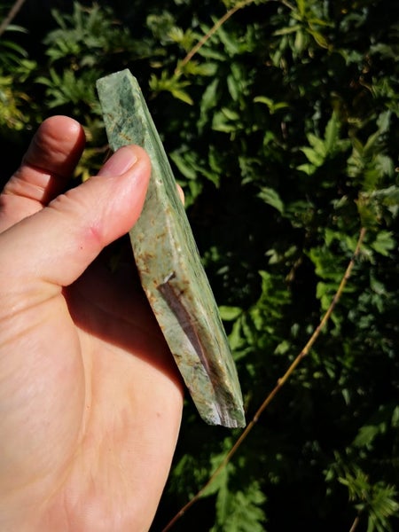 Pounamu Greenstone Marsden Flower jade carving slab Carousel 9