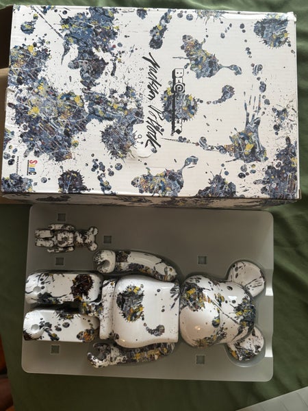 BEARBRICK BE@RBRICK - Jackson Pollock Splash Carousel 2