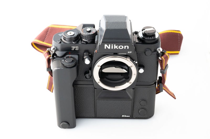 Nikon F3HP Pro 35mm Camera Body with MD-4, A+++ Condition Carousel 4