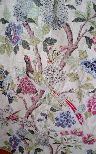 RICHLOOM LINEN/RAYON FABRIC PIECE Carousel 1