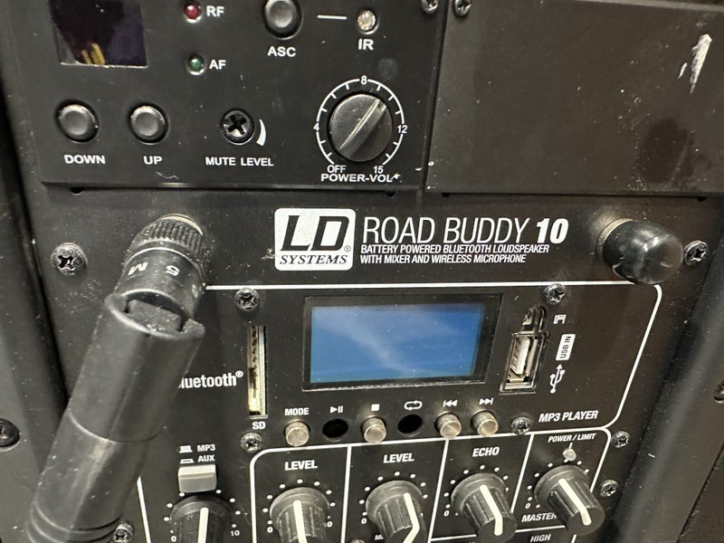 LD Systems Roadbuddy 10 10" Portable Bluetooth PA Speaker (Under Grey Rack 13) Carousel 5