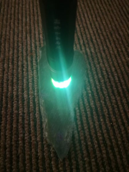 Ruby in Fuchsite and kyanite carving slab Carousel 11