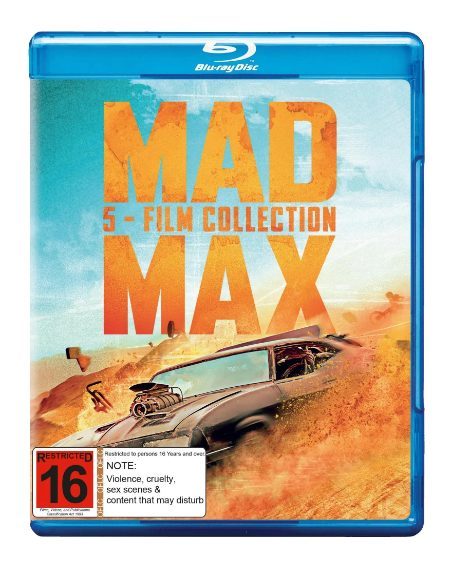 *** Blu-Rays - MAD MAX - A 5-FILM COLLECTION *** Carousel 1