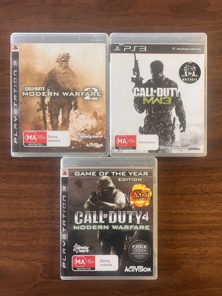 Call of Duty Modern Warfare 2, 3 and 4 GOTY Bundle - PlayStation 3 Carousel 1