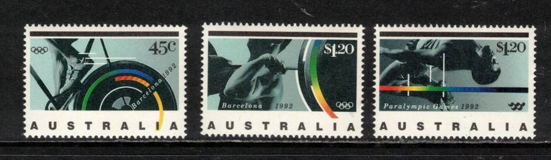 (v) Australia 1992 Olympics set of 3 uhm Carousel 1