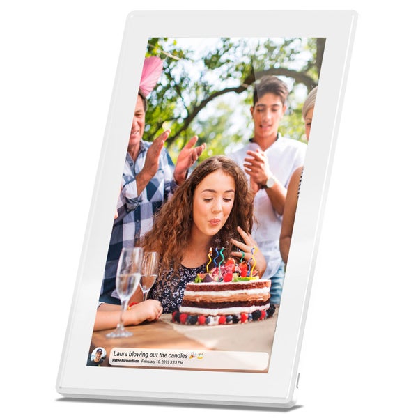 NoBrand Smart 15.6" Wifi Digital Photo Frame - Frameo APP Play Video & Pictures, Carousel 2