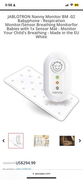 Nanny Baby Breathing Monitor Carousel 2