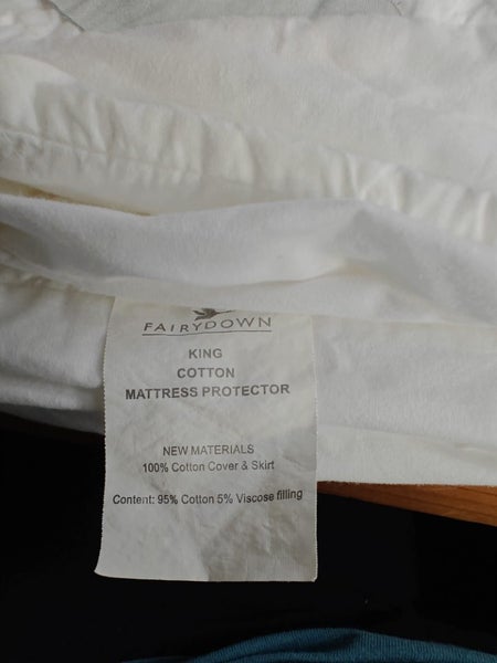 King FairyDown Mattress Protector Fitted Carousel 3