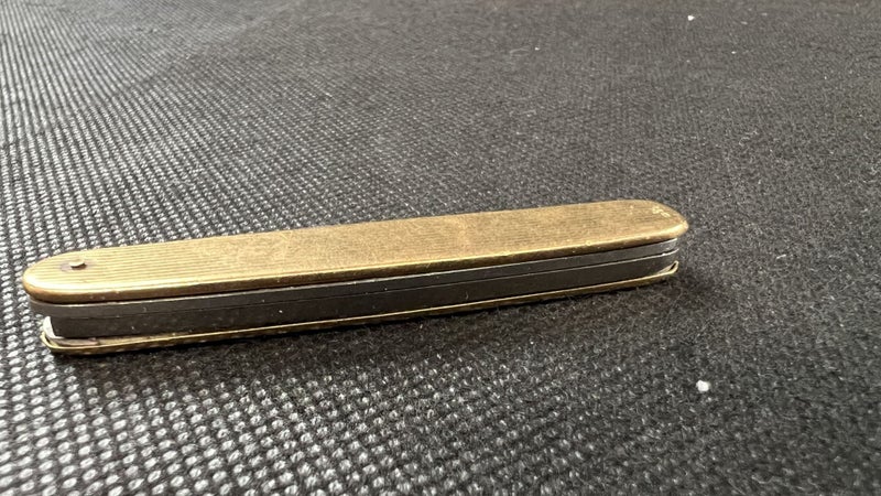 1992 Vintage 9ct Gold Pocket Knife with Knife & Scissors - Lot E206 Carousel 10