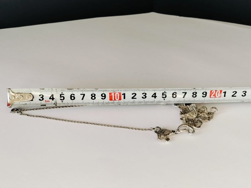 Vintage marcasite necklace Carousel 5