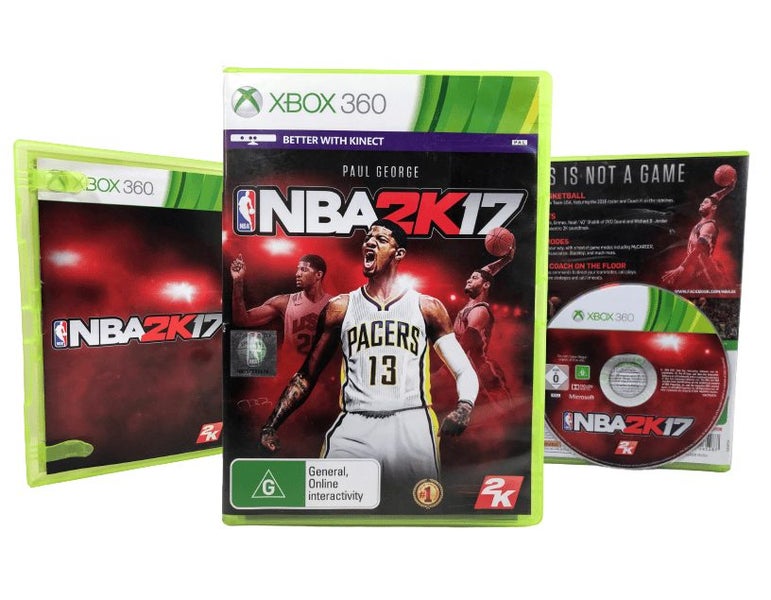 NBA 2K17 (XBox 360) *MINT COMPLETE* Carousel 1