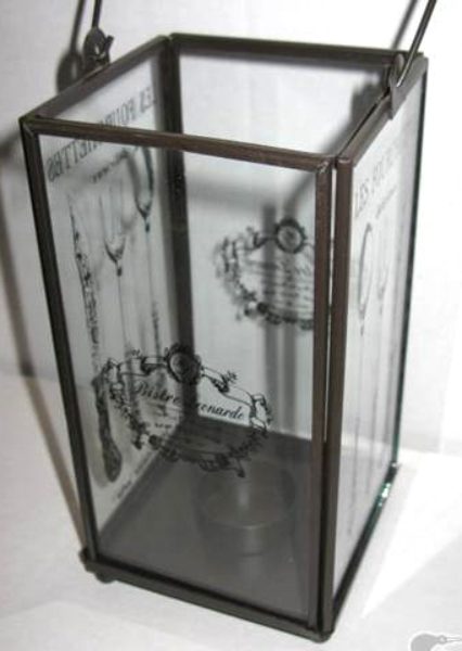 Tealight hurricane lamp Carousel 1