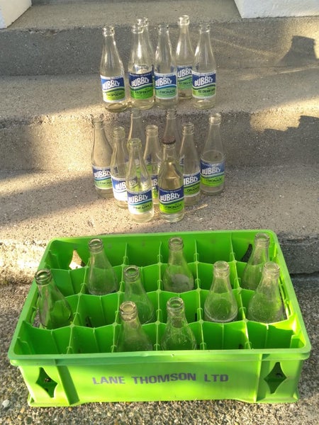 Vintage soft drink bottles with crates. Carousel 5
